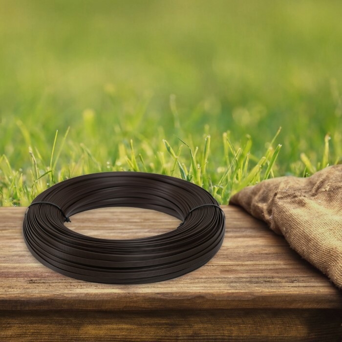 Ротанг искусственный 8 мм 100 м волна (венге) Ротанг искусственный 8 мм 100 м волна (венге)