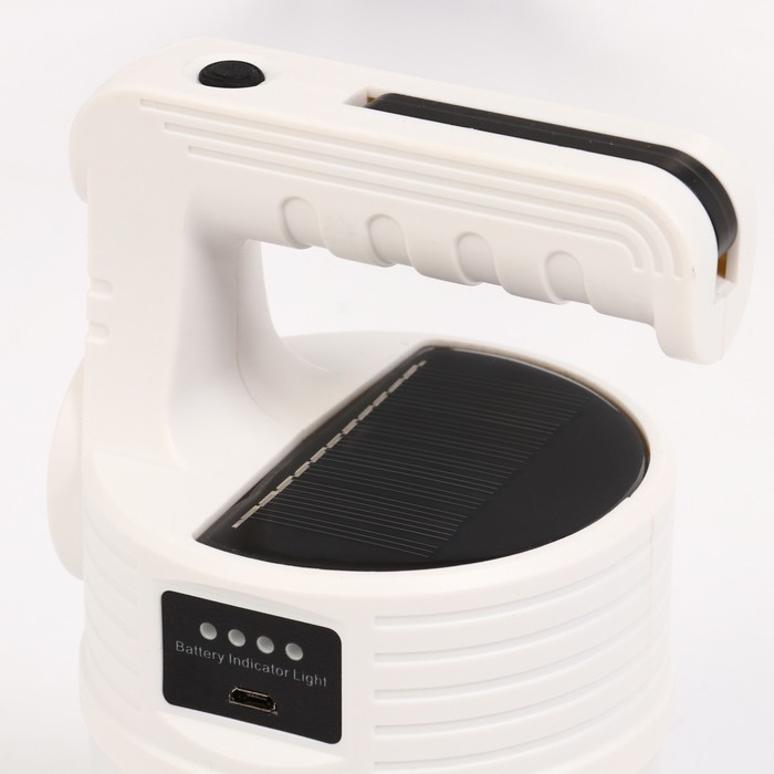 Фонарь кемпинговый аккумуляторный, 5 Вт, 800 лм, 1200 мАч, 3.7 В, 24 LED,  солнечная батарея Фонарь кемпинговый аккумуляторный, 5 Вт, 800 лм, 1200 мАч, 3.7 В, 24 LED,  солнечная батарея