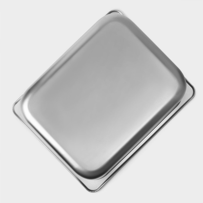 Гастроемкость 1/2 из нержавеющей стали, 200 мм, 32,5×26,5×19,5 см Гастроемкость 1/2 из нержавеющей стали, 200 мм, 32,5×26,5×19,5 см