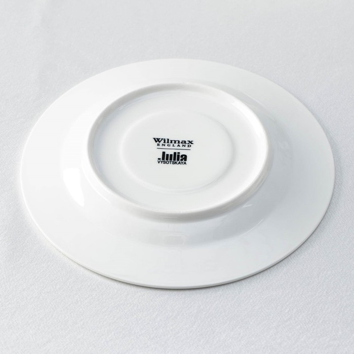 Набор фарфоровый чайный Wilmax «Юлия Высоцкая», на 6 персон, 12 предметов: 6 чашек 240 мл, 6 блюдец, цвет белый Набор фарфоровый чайный Wilmax «Юлия Высоцкая», на 6 персон, 12 предметов: 6 чашек 240 мл, 6 блюдец, цвет белый