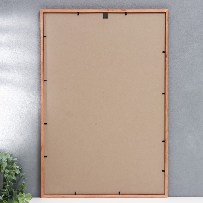 Фоторамка сосна с14 01/6 венге 40х60 см (пластиковый экран) Фоторамка сосна с14 01/6 венге 40х60 см (пластиковый экран)