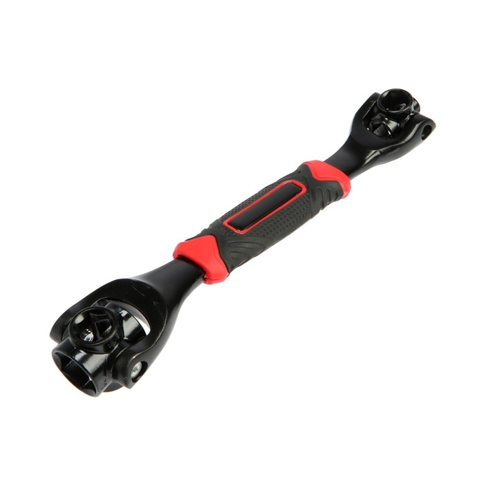 Универсальный ключ ТУНДРА, 45 сталь, 2К рукоятка, 8-10-12-13-14-17-19-22 мм Универсальный ключ ТУНДРА, 45 сталь, 2К рукоятка, 8-10-12-13-14-17-19-22 мм