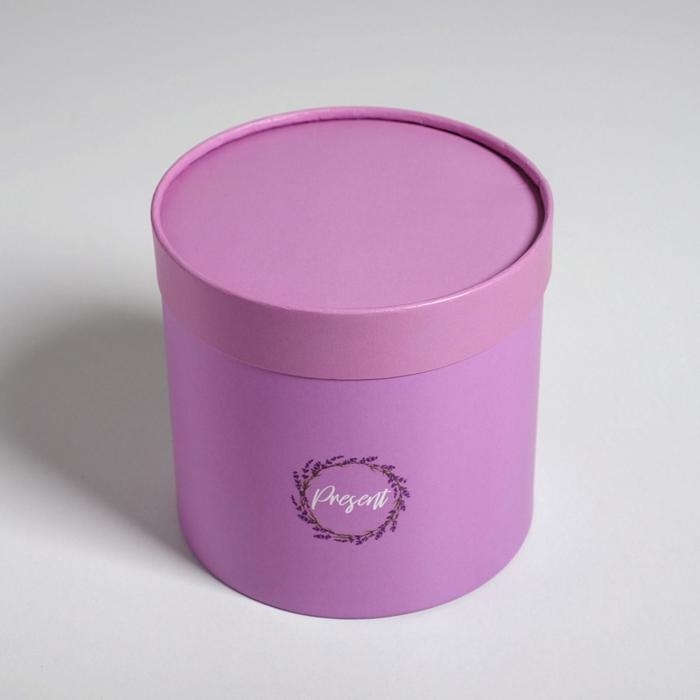 Набор коробок из тонкого картона 2 в 1, упаковка подарочная, «Лаванда», 13 х 13, 16 х 16 см Набор коробок из тонкого картона 2 в 1, упаковка подарочная, «Лаванда», 13 х 13, 16 х 16 см