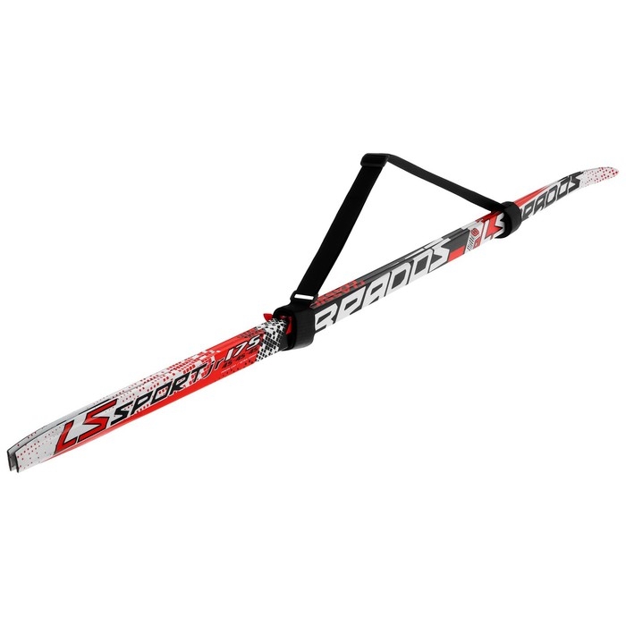 Связки для лыж с ремнём, цвет чёрный Связки для лыж с ремнём, цвет чёрный