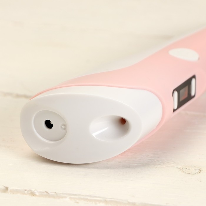 Комплект в тубусе 3Д ручка с дисплеем розовая + пластик ABS 15 цветов по 10 метров Комплект в тубусе 3Д ручка с дисплеем розовая + пластик ABS 15 цветов по 10 метров