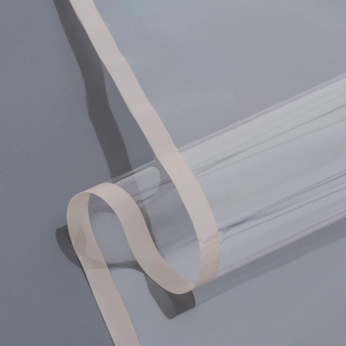 Пленка глянцевая  Пленка глянцевая "Полоса", 58см*10 м, бежевый