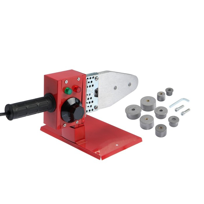 Аппарат для сварки пластиковых труб ЛОМ, 800 Вт, комплект насадок 20 - 40 мм, 50 - 300° Аппарат для сварки пластиковых труб ЛОМ, 800 Вт, комплект насадок 20 - 40 мм, 50 - 300°