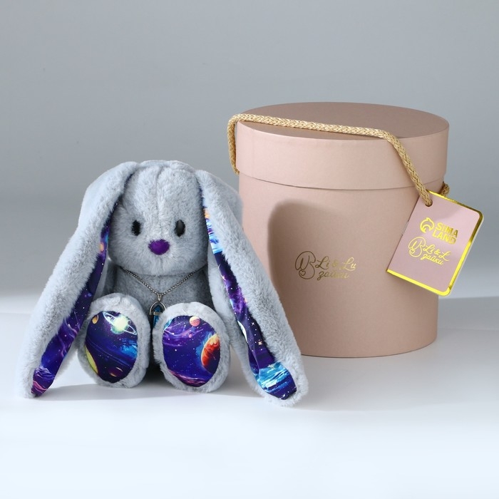 Мягкая игрушка зайка  Мягкая игрушка зайка "Космическая Li", заяц