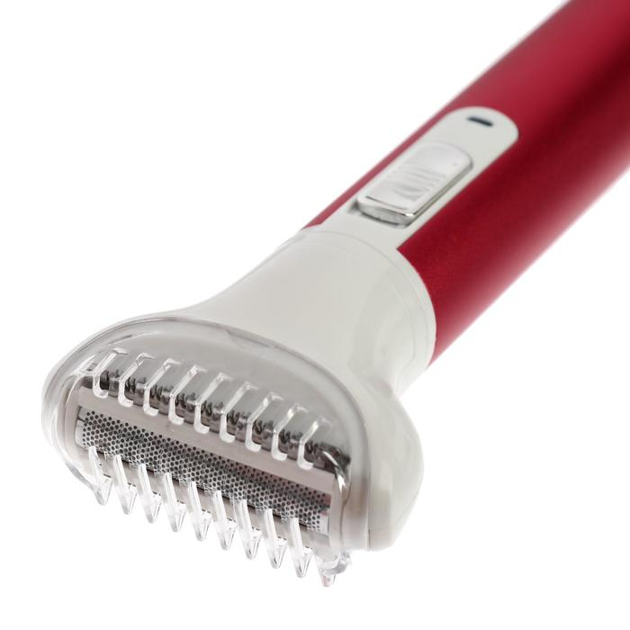 Триммер женский 5 в 1 LEP-06, от USB, розовый Триммер женский 5 в 1 LEP-06, от USB, розовый