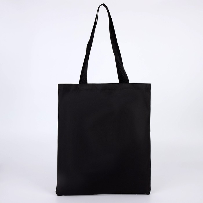 Сумка шопер «Кот» 35 х 0,5 х 40, отд без молнии, без подклада, черная Сумка шопер «Кот» 35 х 0,5 х 40, отд без молнии, без подклада, черная