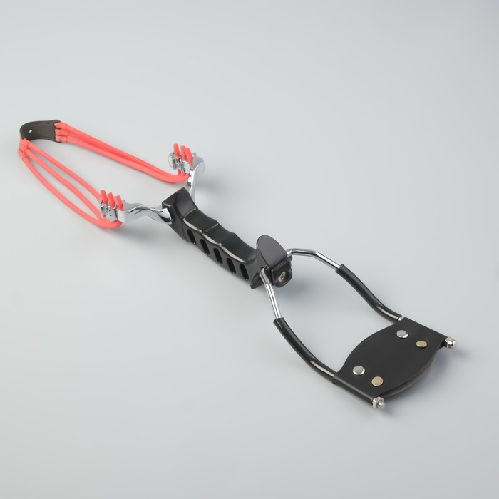 Рогатка спортивная Рогатка спортивная "Стрельба" с упором, металл, микс