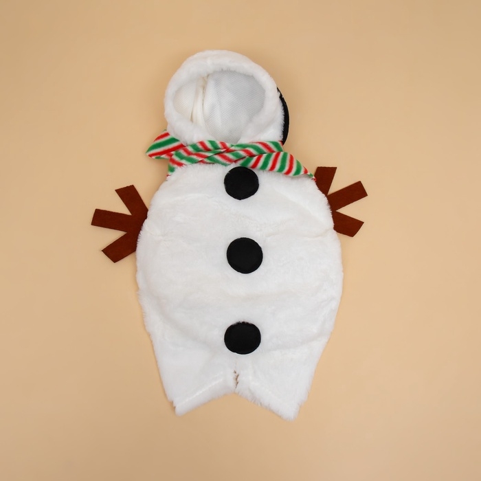 Новый год. Костюм Новый год. Костюм "Новогодний снеговик", размер S (ДС 25, ОГ 35 см)