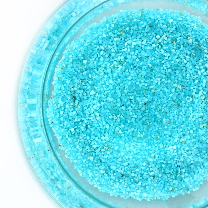 Мраморная крошка (2-5 мм) бирюза, 800 г Мраморная крошка (2-5 мм) бирюза, 800 г