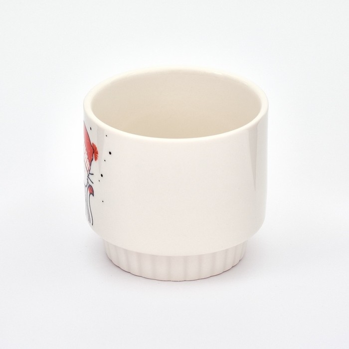 Новый год. Набор кружек из керамики &laquo;Снежные котики&raquo;, 250 мл, 2 шт