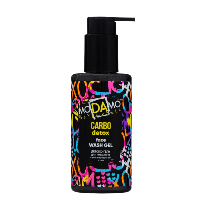 Детокс - Гель для умывания moDAmo с активированным углем, 200 мл Детокс - Гель для умывания moDAmo с активированным углем, 200 мл