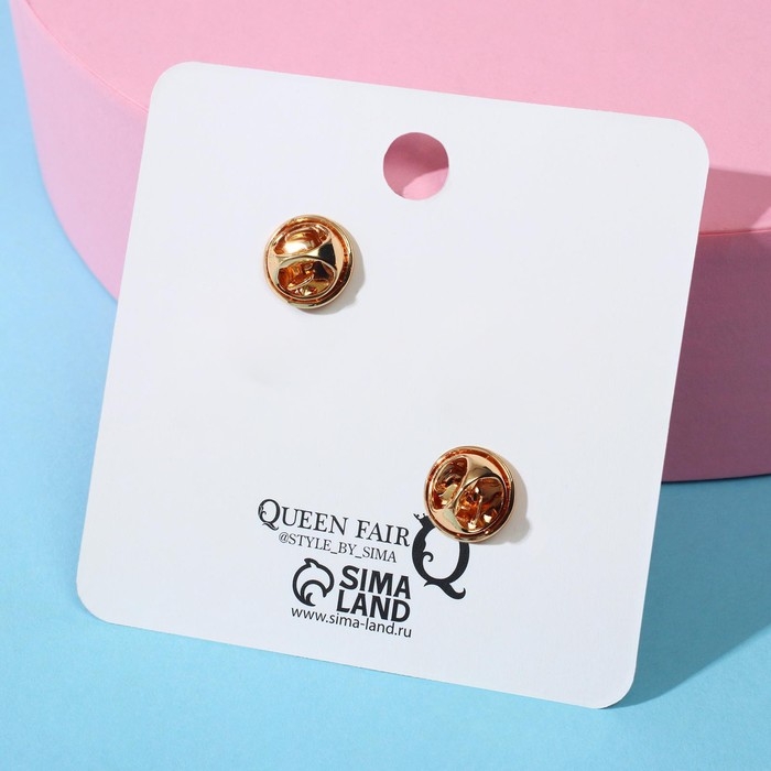 Значки-неразлучники Значки-неразлучники "Дружба", цветные в золоте