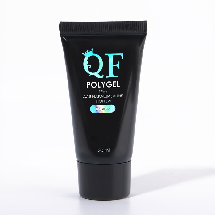 Полигель для наращивания, 3-х фазный, 30 мл, LED/UV, цвет белый Полигель для наращивания, 3-х фазный, 30 мл, LED/UV, цвет белый