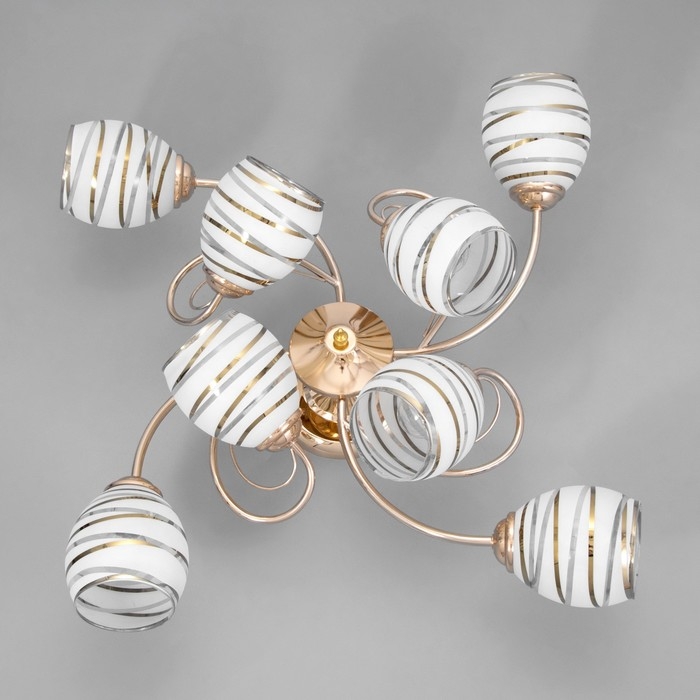 Люстра Люстра "Венда" 8х40Вт Е27 Золото МОДЕЛЬ: 2800089