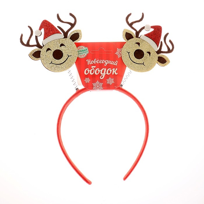 Карнавальный ободок «Олень» Карнавальный ободок «Олень»