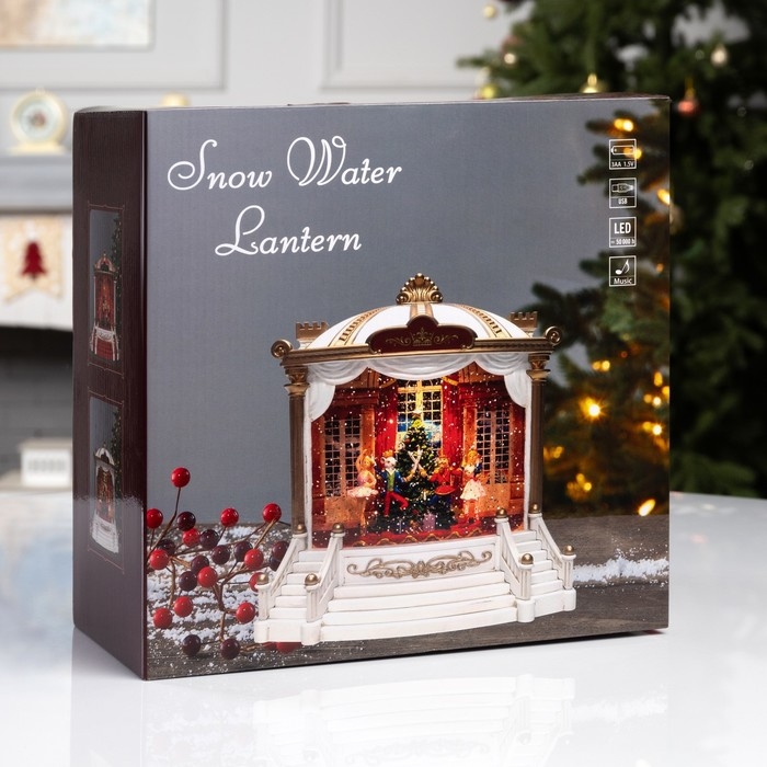 Фигура светодиодная «Сказочный театр», 23.2х10.7х21.6 см, музыка, батарейки ААх3 (не в комплекте), USB, свечение тёплое белое Фигура светодиодная «Сказочный театр», 23.2х10.7х21.6 см, музыка, батарейки ААх3 (не в комплекте), USB, свечение тёплое белое