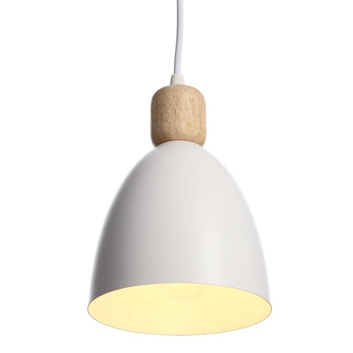 Светильник BayerLux Светильник BayerLux "Колпак" 1х40Вт E27 белый 14х14х100 см.