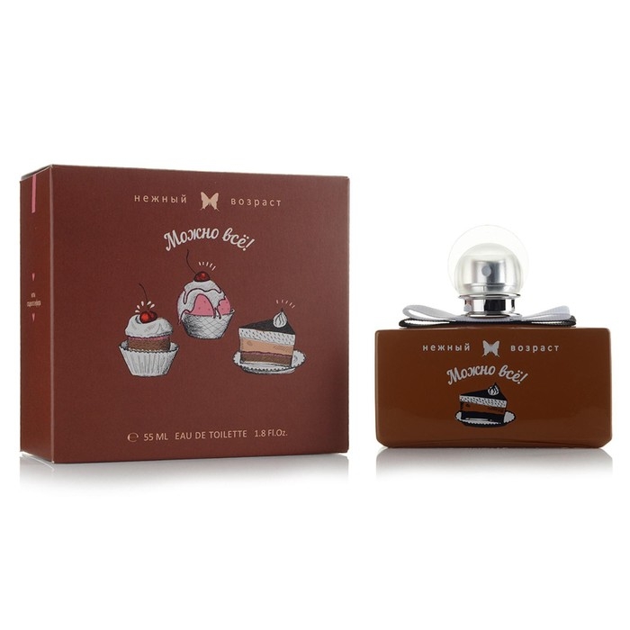 Туалетная вода женская Нежный возраст Туалетная вода женская Нежный возраст "Можно Всё!", 55 мл