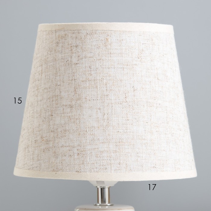 Настольная лампа Настольная лампа "Марлен" Е27 40Вт 18х18х33 см RISALUX