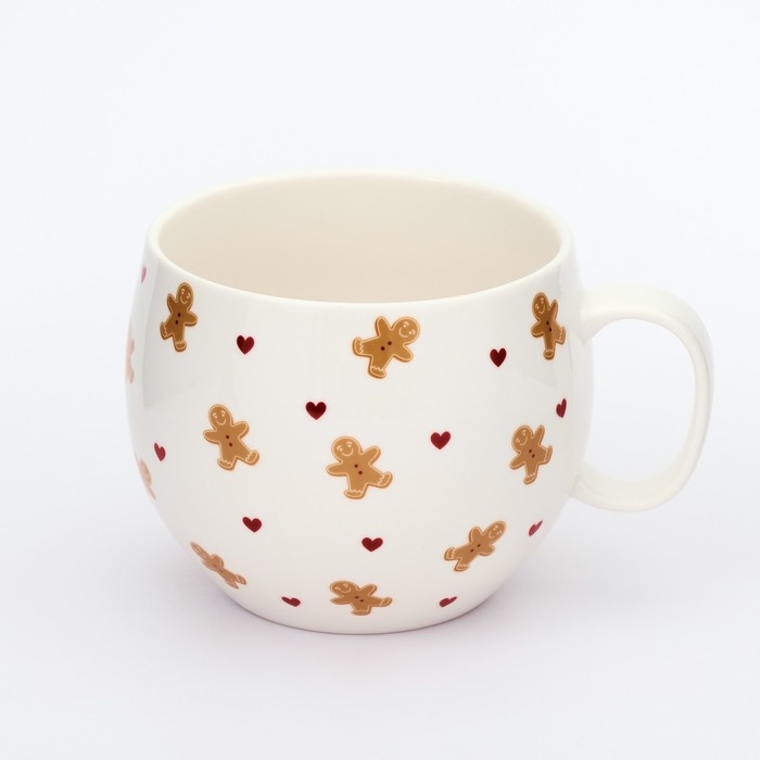 Кружка керамическая &laquo;Сладкого нового года&raquo;, 600 мл