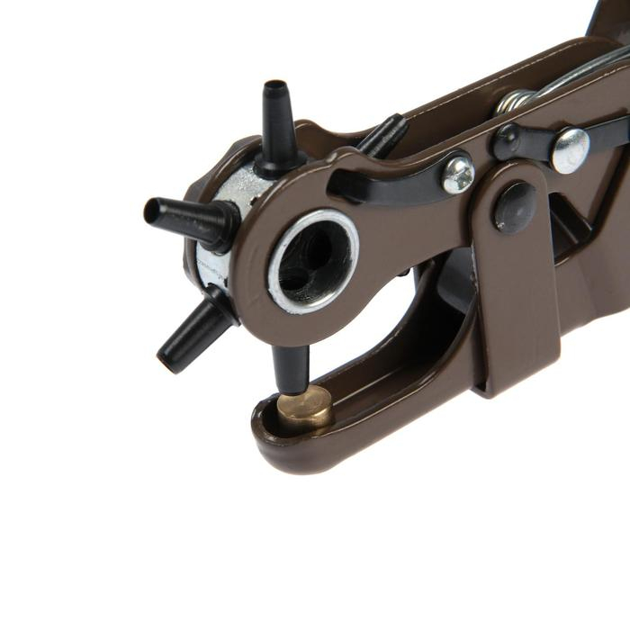 Просекатель дырокол для кожи и картона ТУНДРА, усиленный, 2-2.5-3-3.5-4-4.5 мм, 235 мм Просекатель дырокол для кожи и картона ТУНДРА, усиленный, 2-2.5-3-3.5-4-4.5 мм, 235 мм