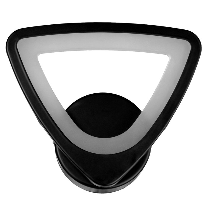 Бра "Долька" 12Вт LED 3000К черный 17х7,5х21,5 см