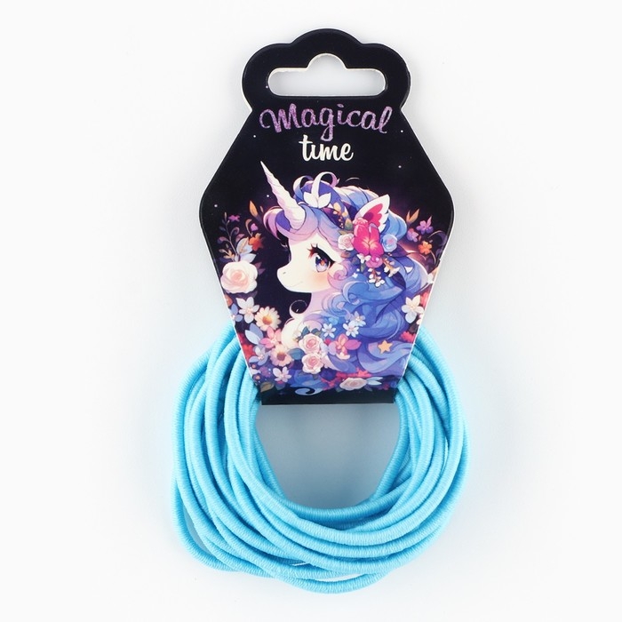 Резинки для волос «Magical time» 18 шт., диам. 4 см Резинки для волос «Magical time» 18 шт., диам. 4 см