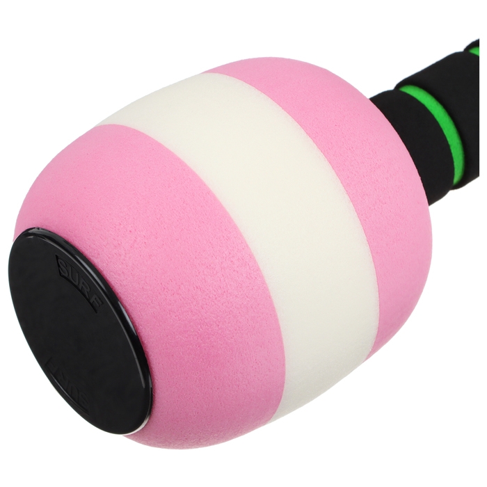 Гантель для аквааэробики, 26х8х8 см, цвет розовый Гантель для аквааэробики, 26х8х8 см, цвет розовый