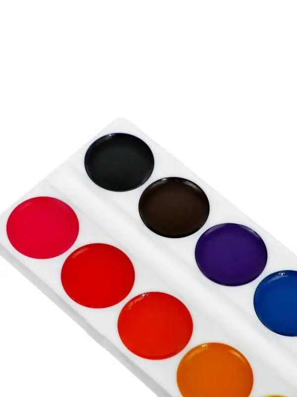 Акварель &laquo;Луч. ZOO&raquo;, 12 цветов, без кисти