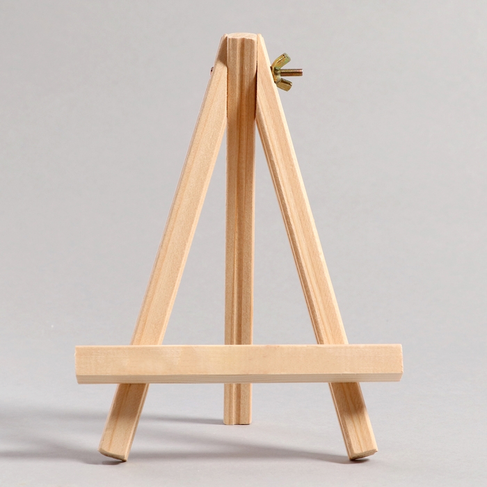 Мольберт демонстрационный, настольный, тренога — 3,5 × 14 × 19 см Мольберт демонстрационный, настольный, тренога — 3,5 × 14 × 19 см