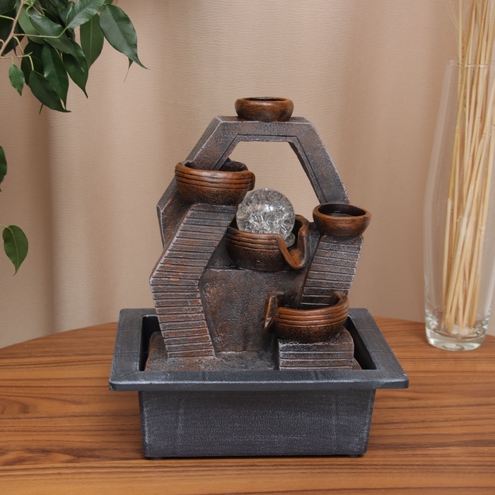 Фонтан Фонтан "Кеннет" 28х23 см (с подсветкой)