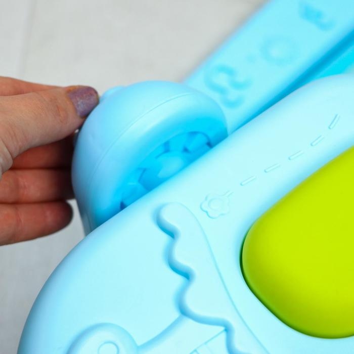 Развивающий коврик «Лев», с пианино, голубой Развивающий коврик «Лев», с пианино, голубой