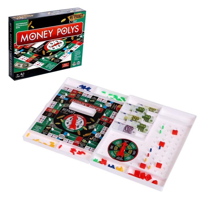Настольная экономическая игра Money Polys «Играют все», 2-4 игрока, 7+ Настольная экономическая игра Money Polys «Играют все», 2-4 игрока, 7+