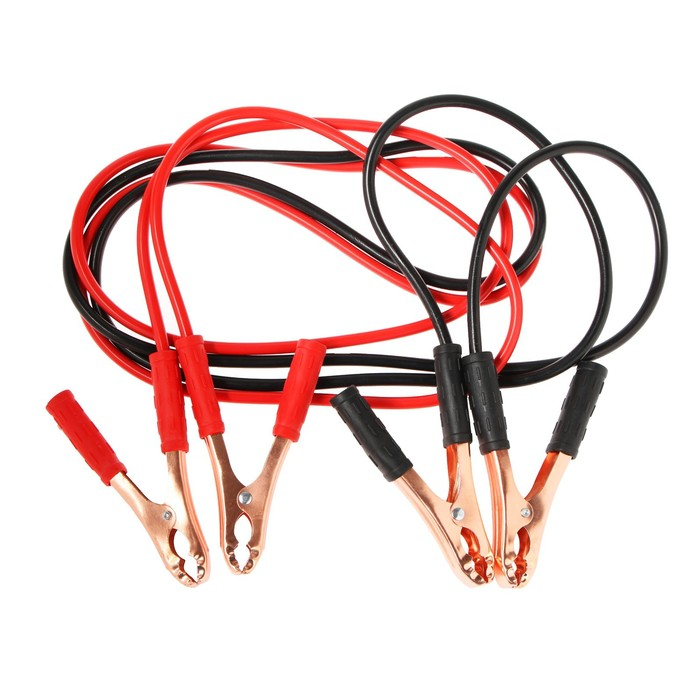 Провода пусковые TORSO, 400 А, -30°/+80°, 2.5 м, 12/24 В Провода пусковые TORSO, 400 А, -30°/+80°, 2.5 м, 12/24 В