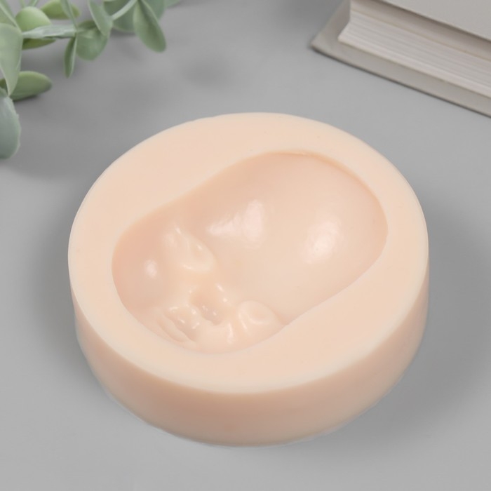 Молд силикон Молд силикон "Лицо младенца" №24 7,5х5,4х2 см