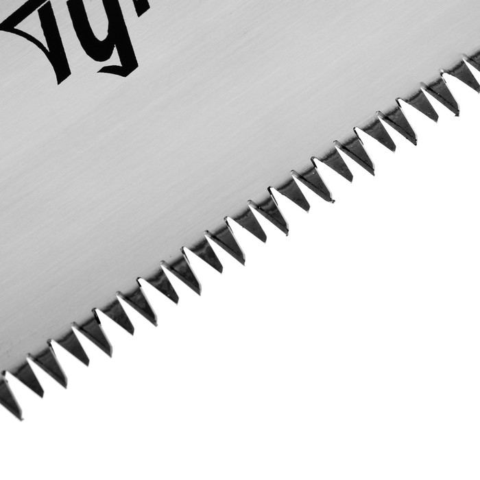 Ножовка по дереву ТУНДРА, 2К рукоятка, 3D заточка, большой зуб 8 мм, 5-6 TPI, 400 мм Ножовка по дереву ТУНДРА, 2К рукоятка, 3D заточка, большой зуб 8 мм, 5-6 TPI, 400 мм