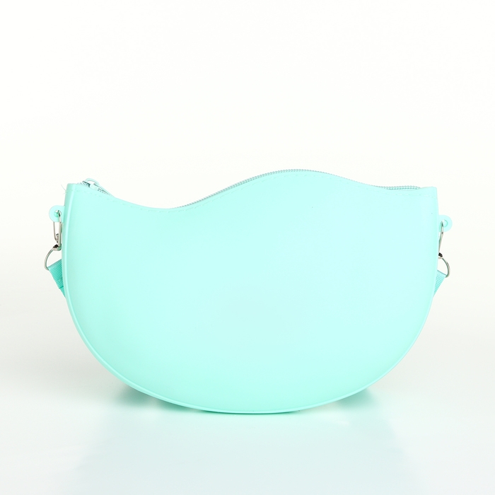 Сумка детская для девочки на молнии, цвет бирюзовый