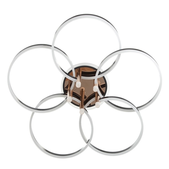 Светильник Светильник "Финди" 5xLED 250Вт черный 90х90х16 см BayerLux