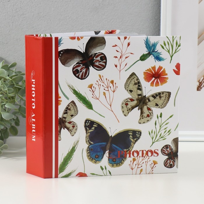 Фотоальбом на 200 фото 10х15 см Фотоальбом на 200 фото 10х15 см "Фауна-2 (Бабочки)"