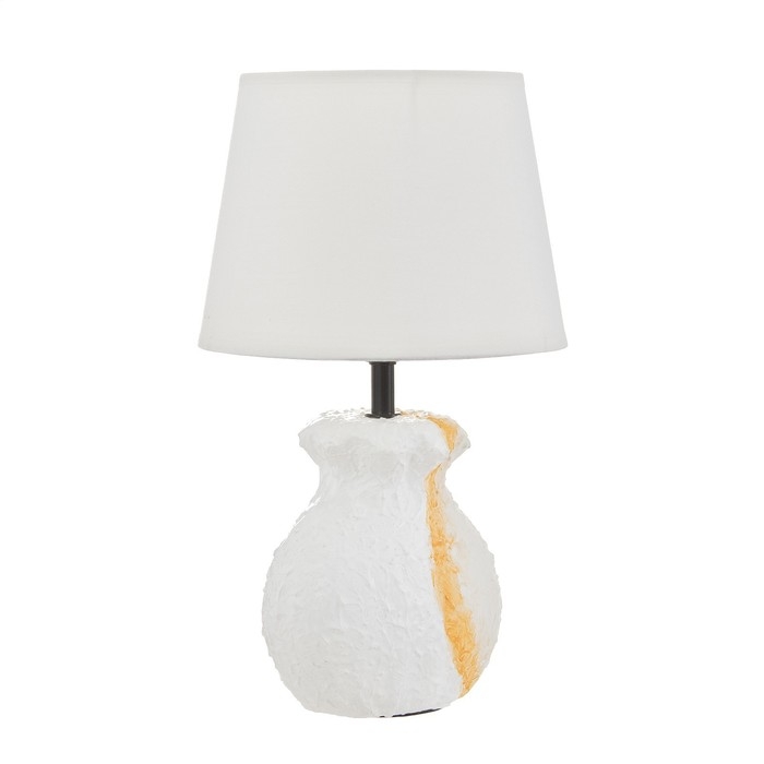 Настольная лампа Настольная лампа "Алатея" Е14 40Вт бело-бежевый 20х20х33 см RISALUX