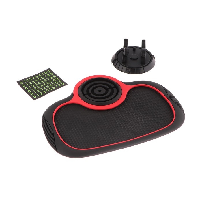 Коврик противоскользящий с подставкой для телефона, 19×24 см Коврик противоскользящий с подставкой для телефона, 19×24 см