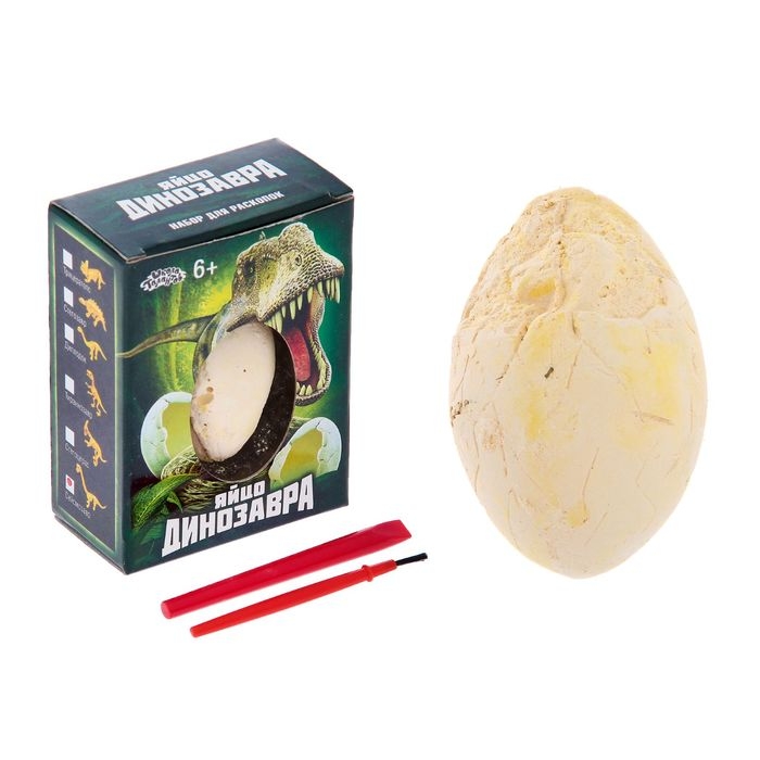Набор археолога «Сейсмозавр», серия «Окаменелое яйцо динозавра»
