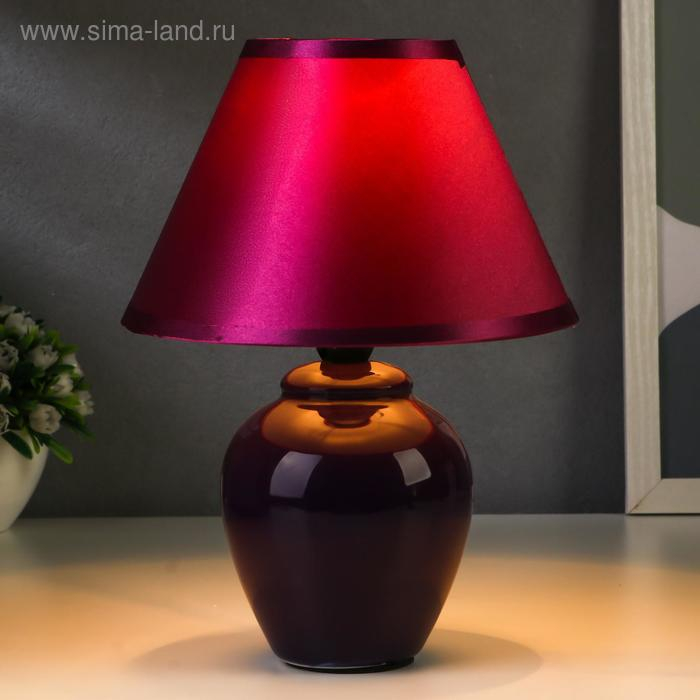 Лампа настольная 32006/1 E14 40Вт фиолетовый 17х17х24 см RISALUX