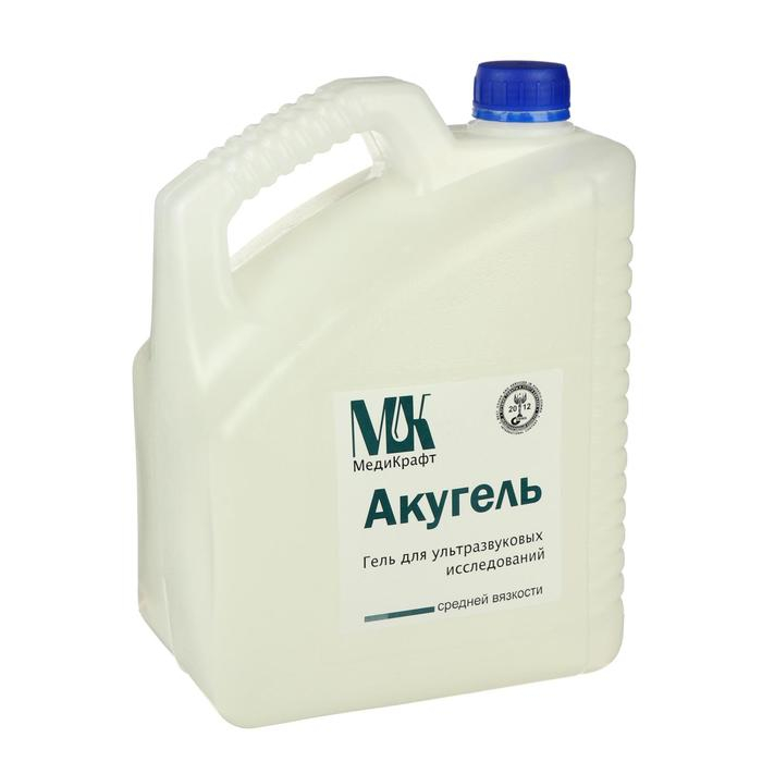 Гель для УЗИ  Гель для УЗИ "Акугель" средней вязкости, канистра, 5кг