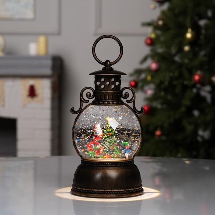 Фигура светодиодная «Сказочные гномы», 20х10.5 см, музыка, батарейки ААх3 (не в комплекте), USB, свечение тёплое белое Фигура светодиодная «Сказочные гномы», 20х10.5 см, музыка, батарейки ААх3 (не в комплекте), USB, свечение тёплое белое