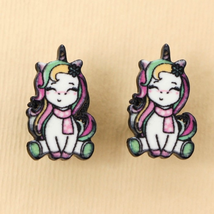 Серьги «Время мечтать» 2 х 1,5 см Серьги «Время мечтать» 2 х 1,5 см